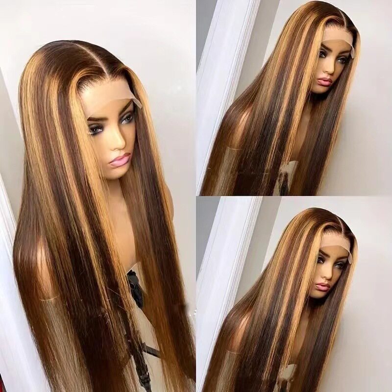Straight HD Lace Frontal Synthetic Wig - 14–32 Inch