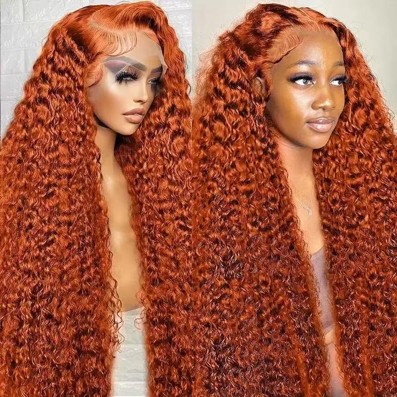 Synthetic Curly Lace Front Wig - 10–34 Inch