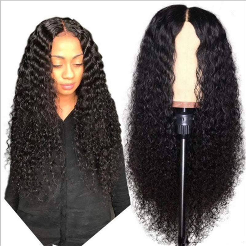 Synthetic Curly Lace Front Wig - 10–34 Inch