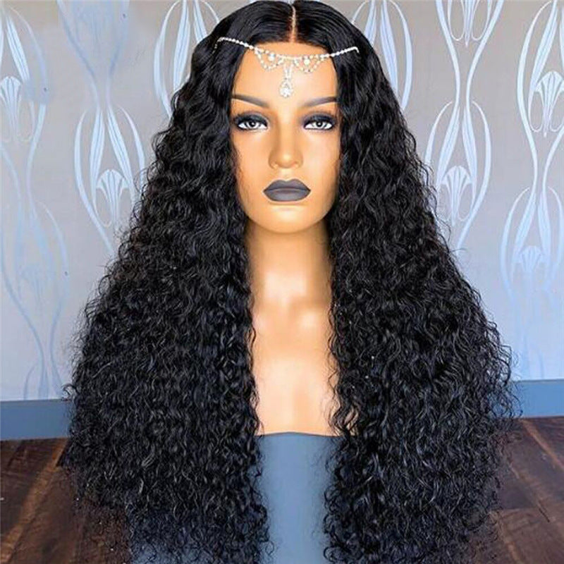 Synthetic Curly Lace Front Wig - 10–34 Inch