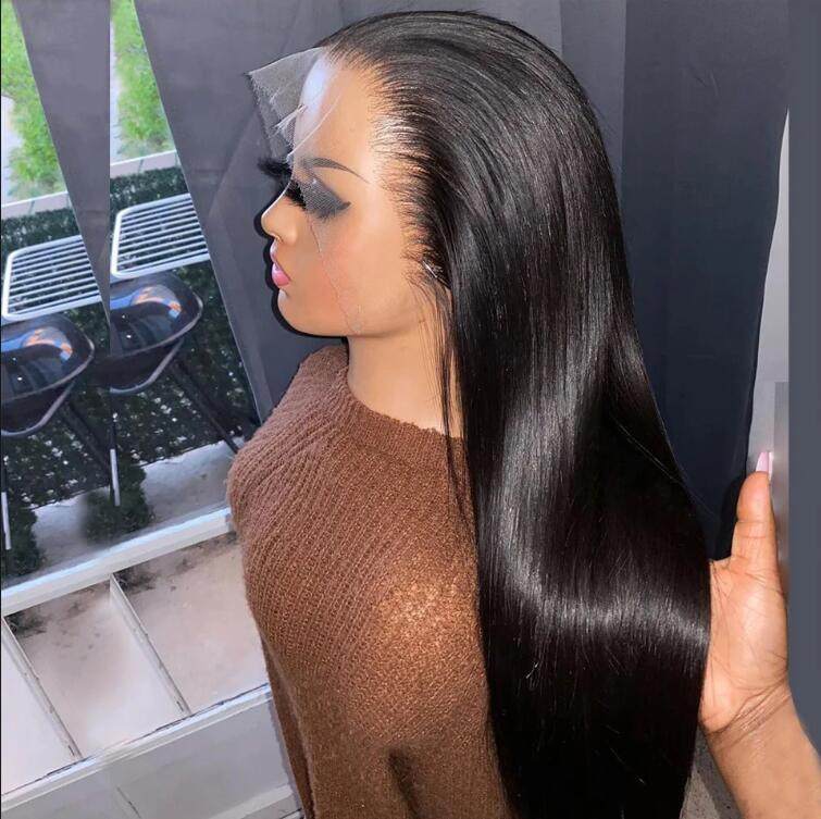 Glueless Human Hair Wig - 13x4 Lace Frontal