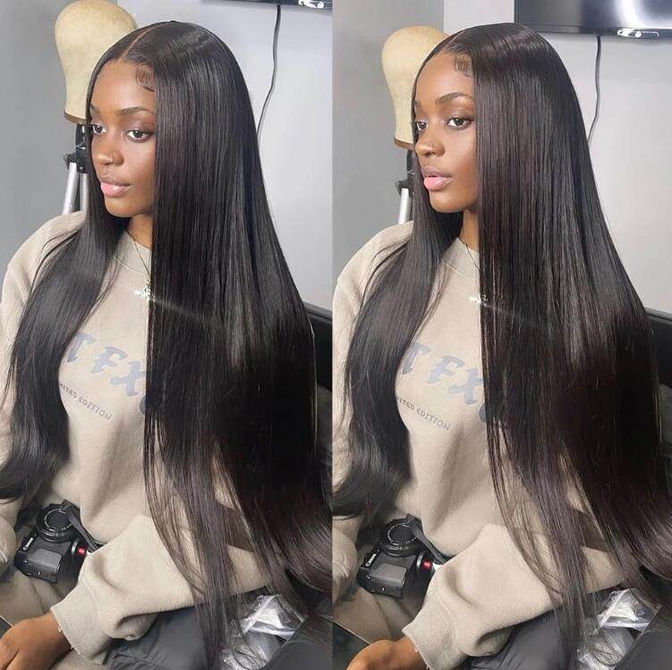 Glueless Human Hair Wig - 13x4 Lace Frontal