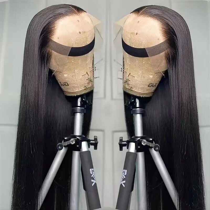 Straight HD Lace Frontal Synthetic Wig - 14–32 Inch