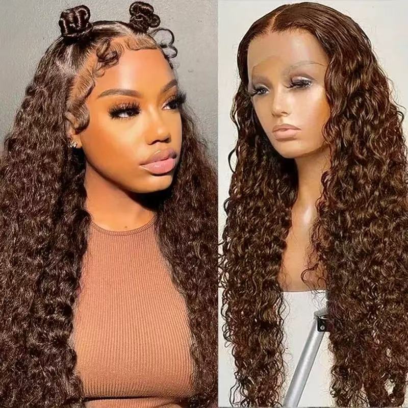 Synthetic Curly Lace Front Wig - 10–34 Inch